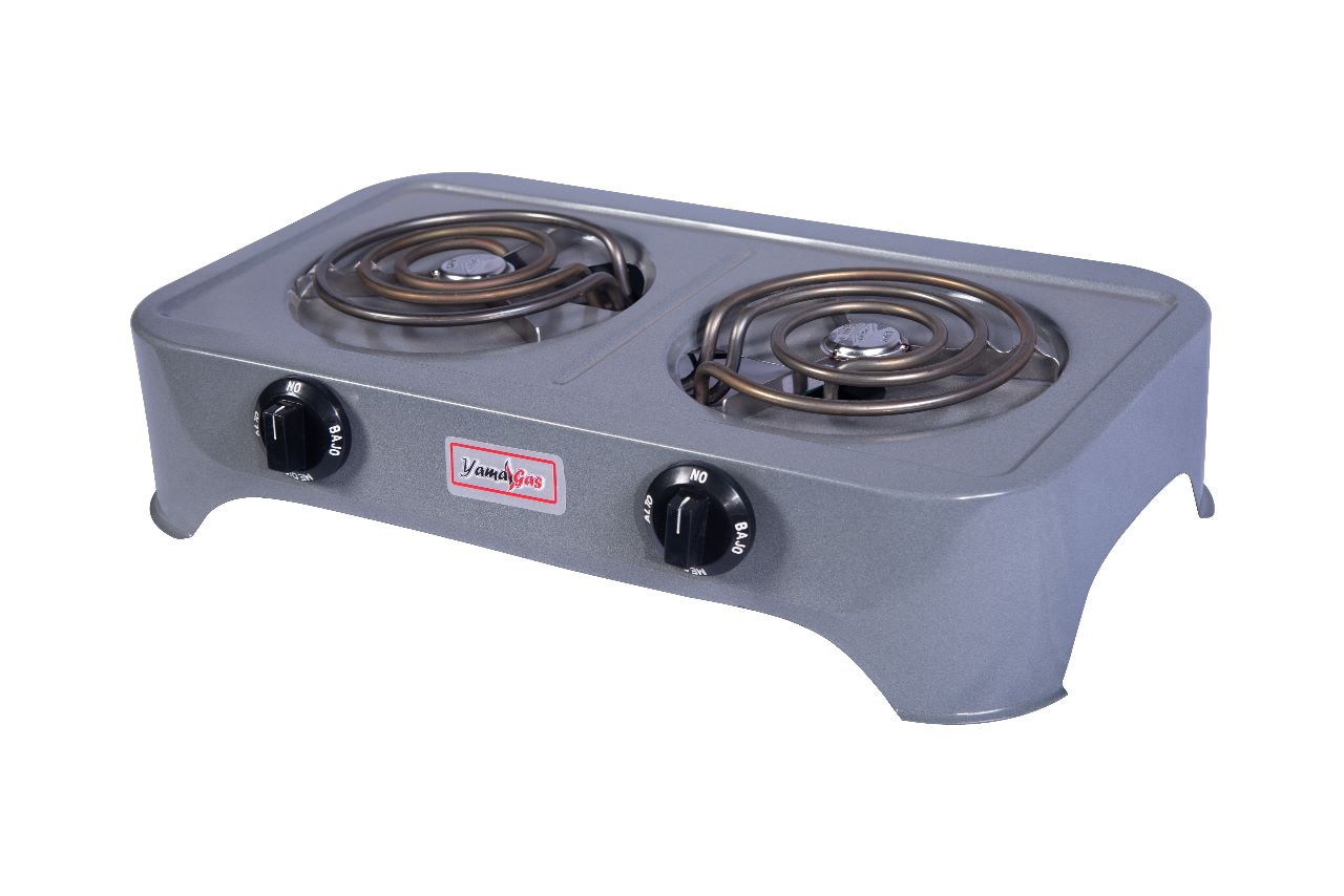 Cocina sobremesa eléctrica 2 puestos
